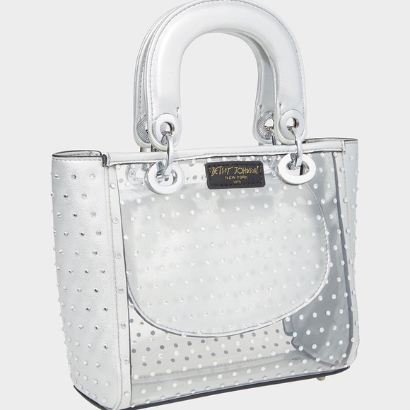 Betsey Johnson Handbags - Betsey Johnson NWT Silver Bag